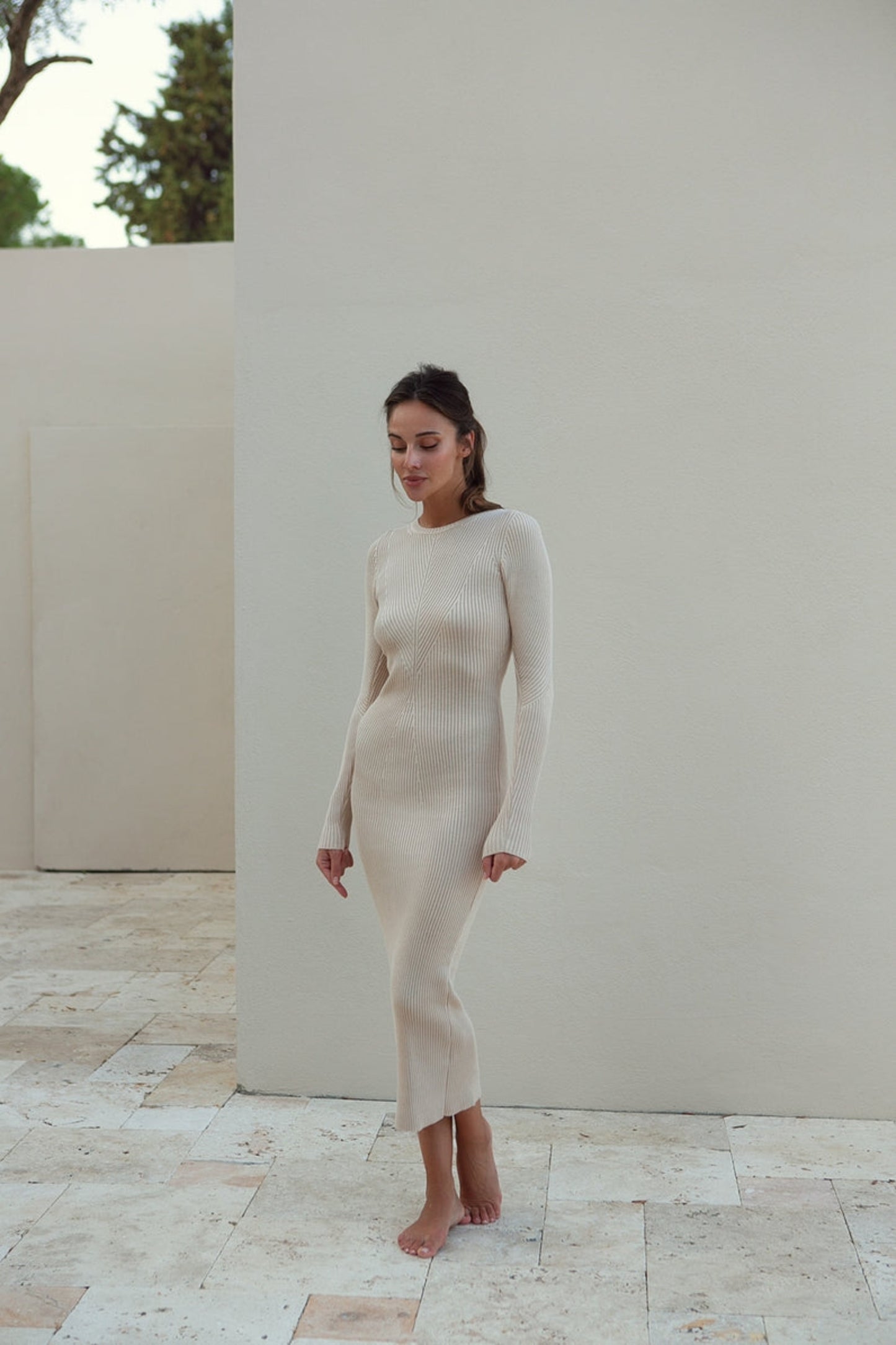 Rene Knitted Midi Dress