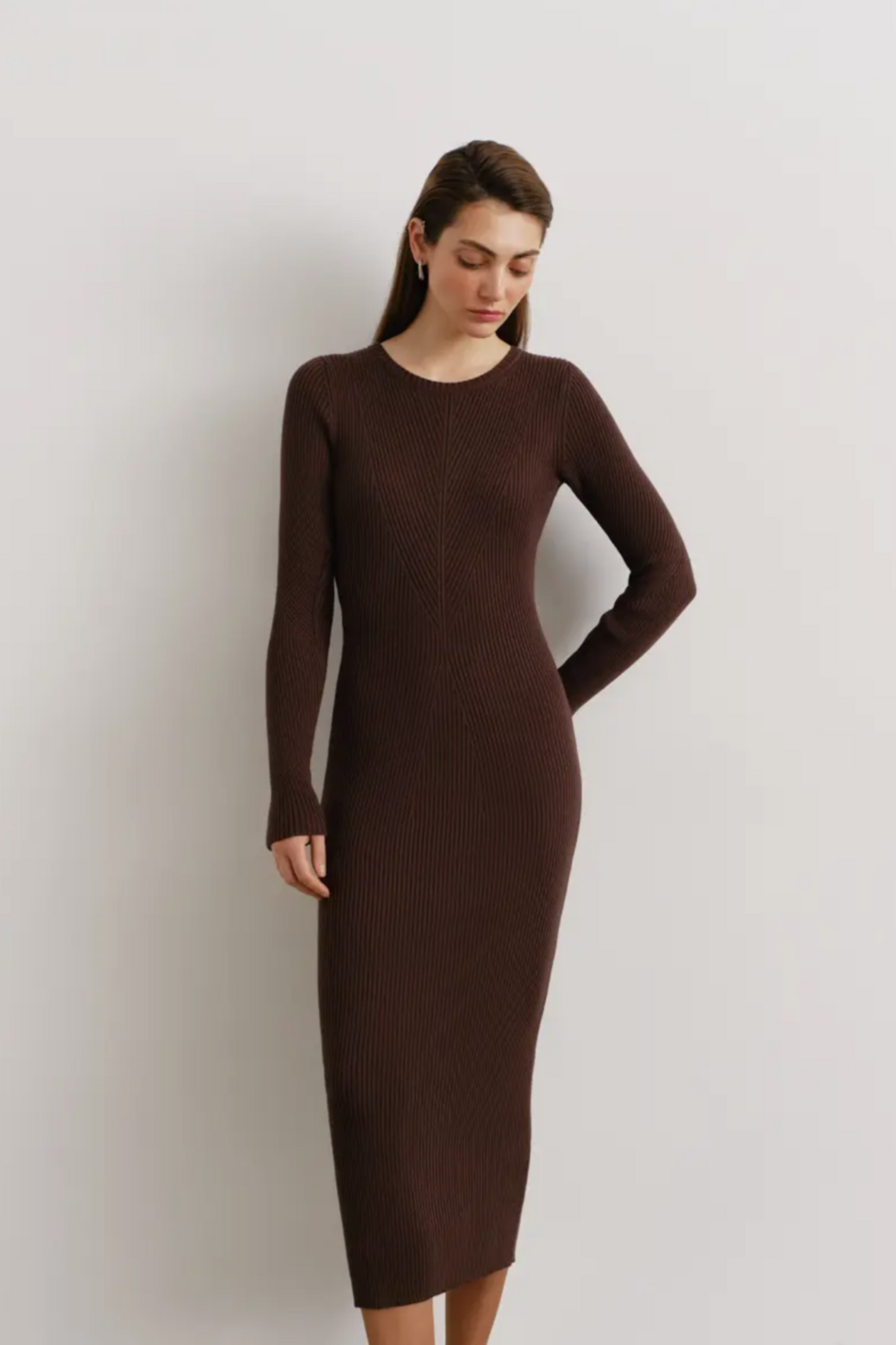 Rene Knitted Midi Dress