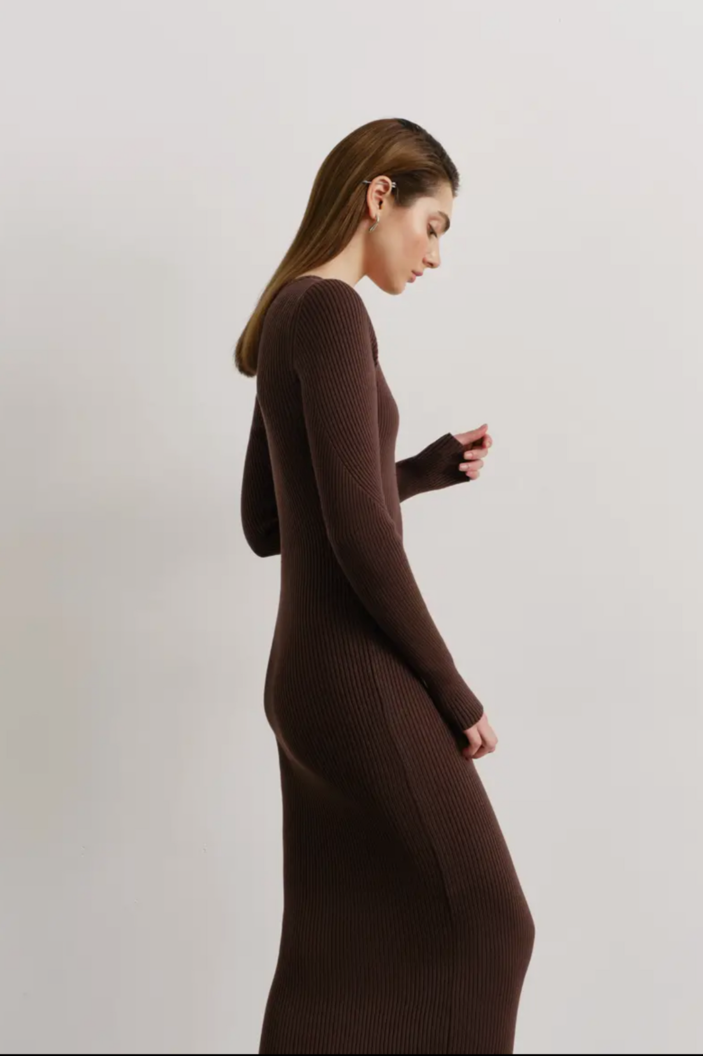 Rene Knitted Midi Dress