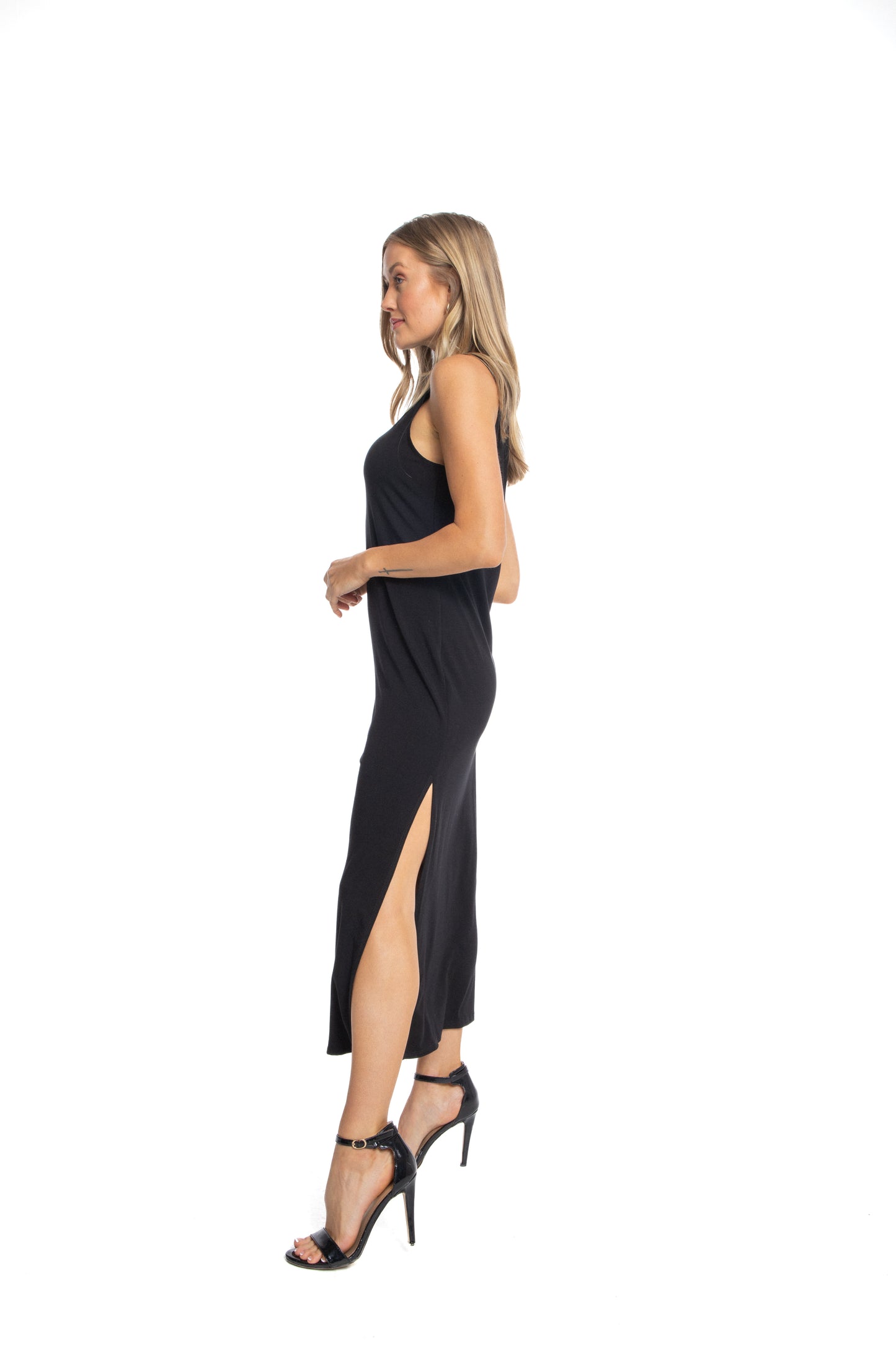 Nox Maxi Black Dress