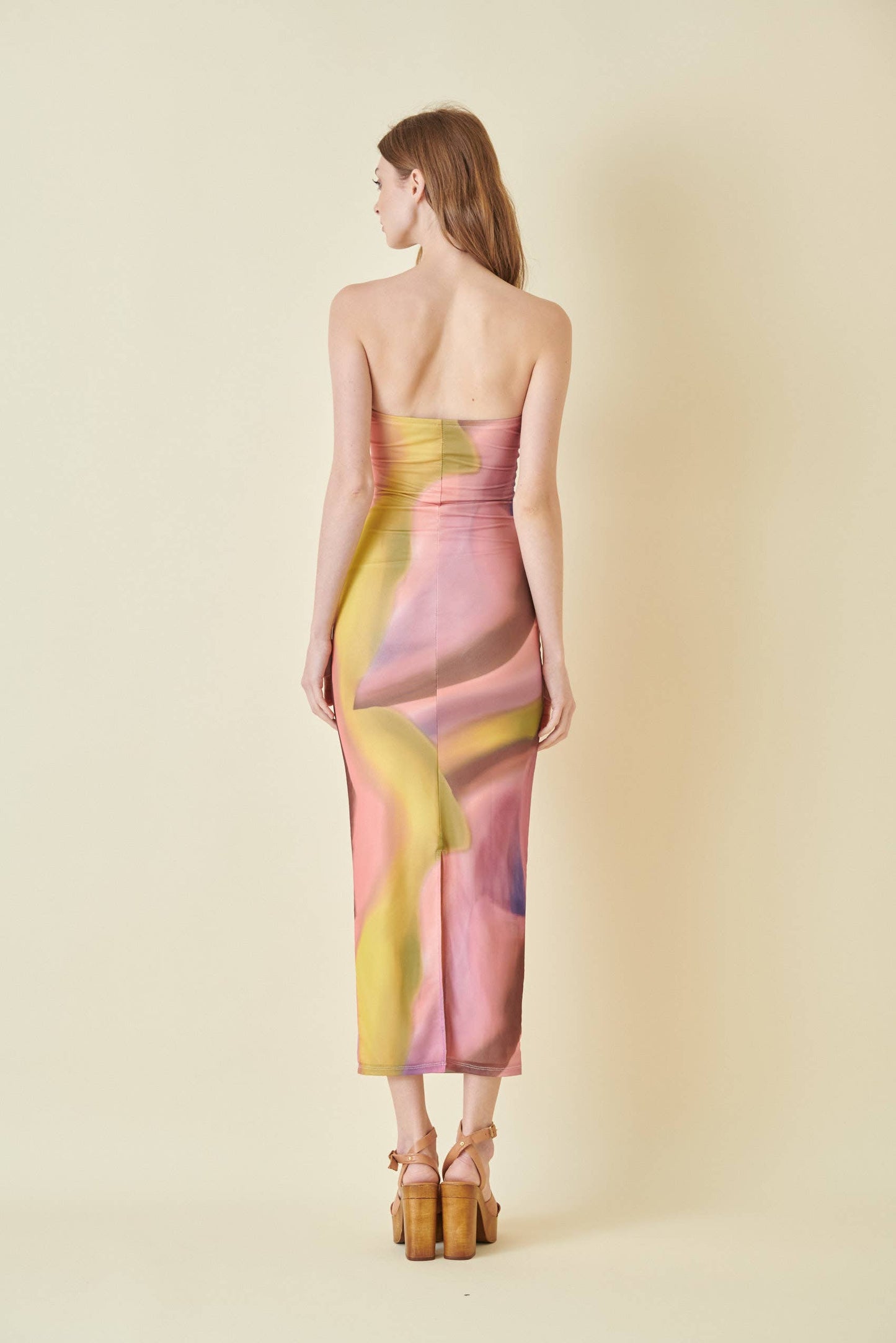 Resort Abstract Maxi Dress