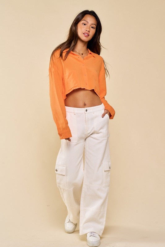 Weston Wide Leg Cargo Pants