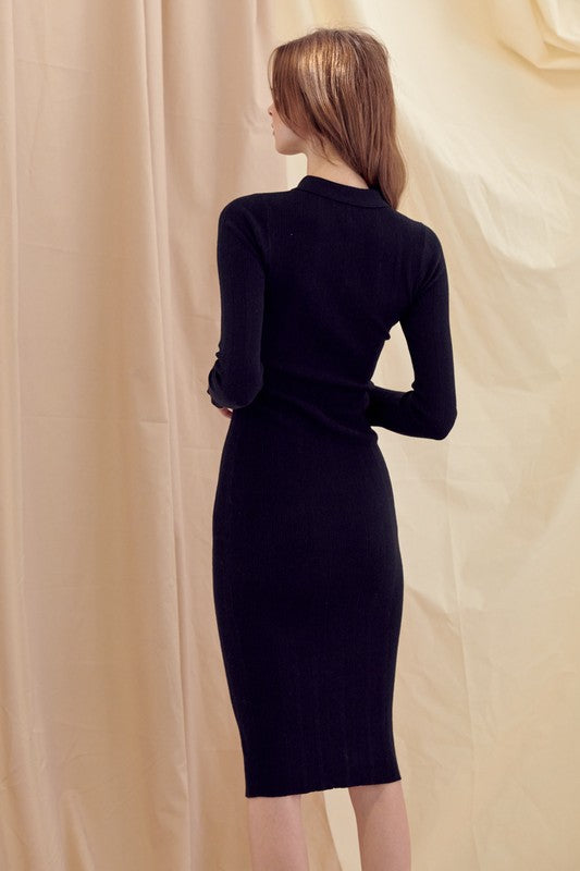 Raven Midi Sweater Dress