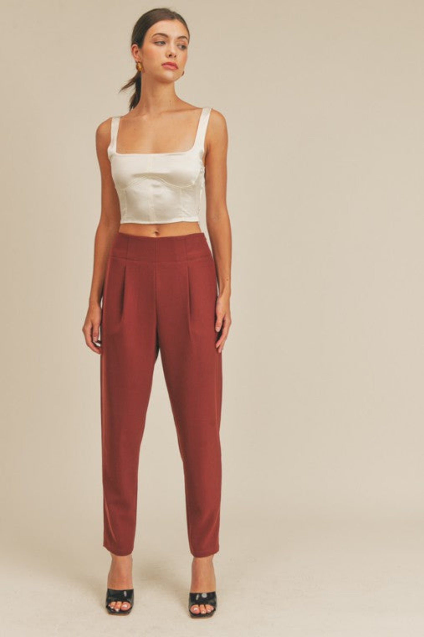 Malia Cranberry Blazer