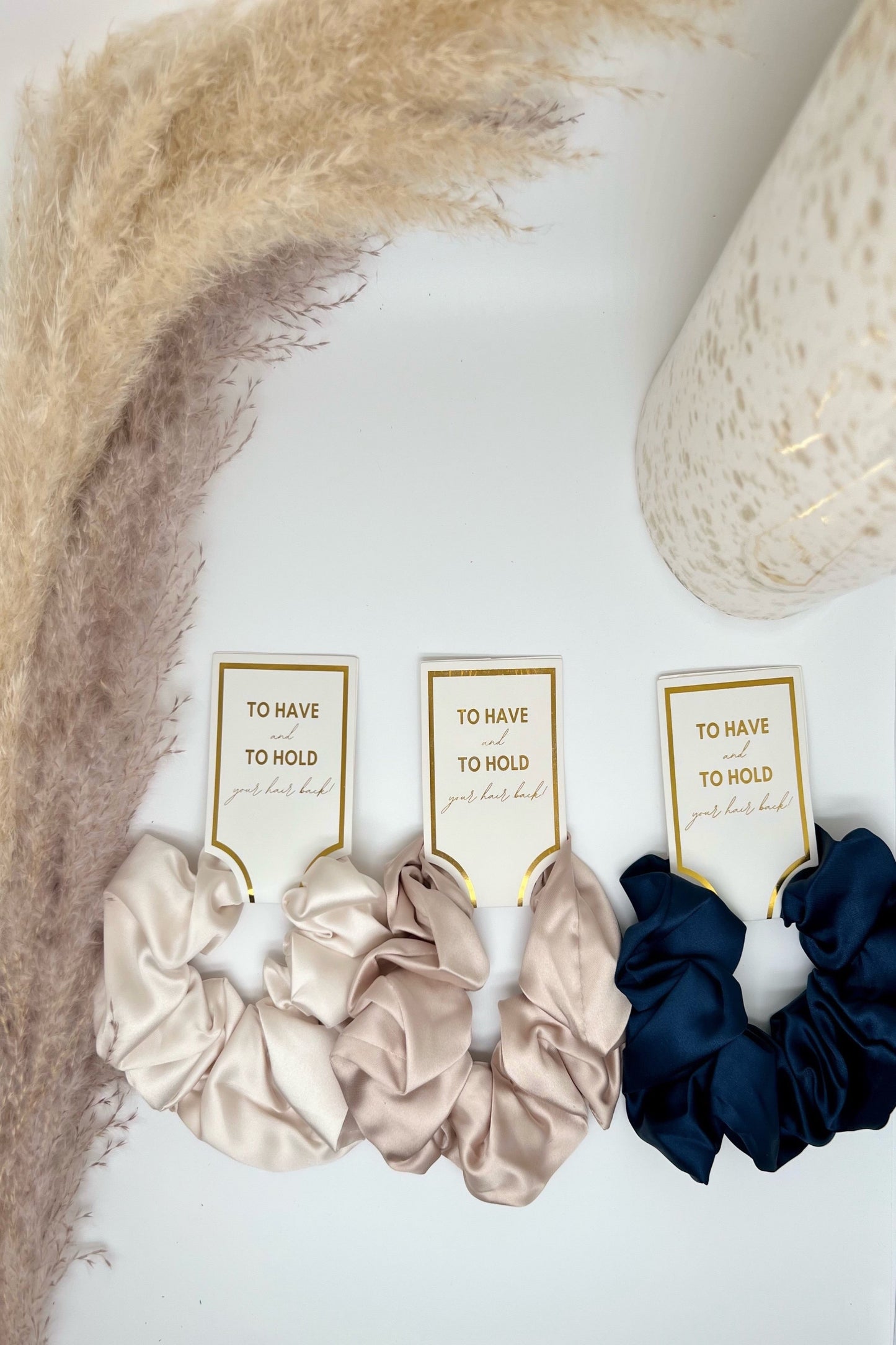 Silk Satin Scrunchies