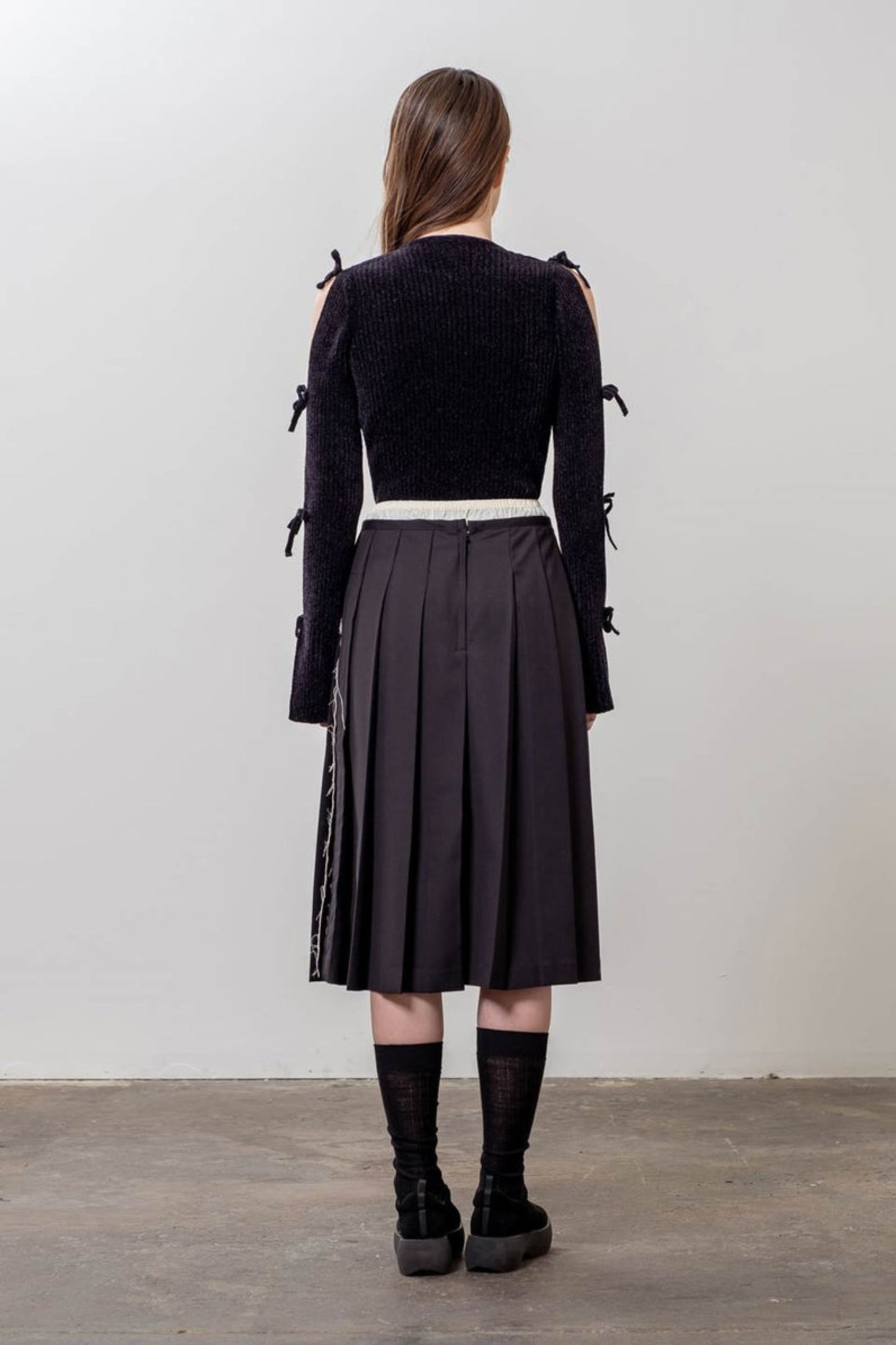 Kenzie Cut Out Ribbon Sweater