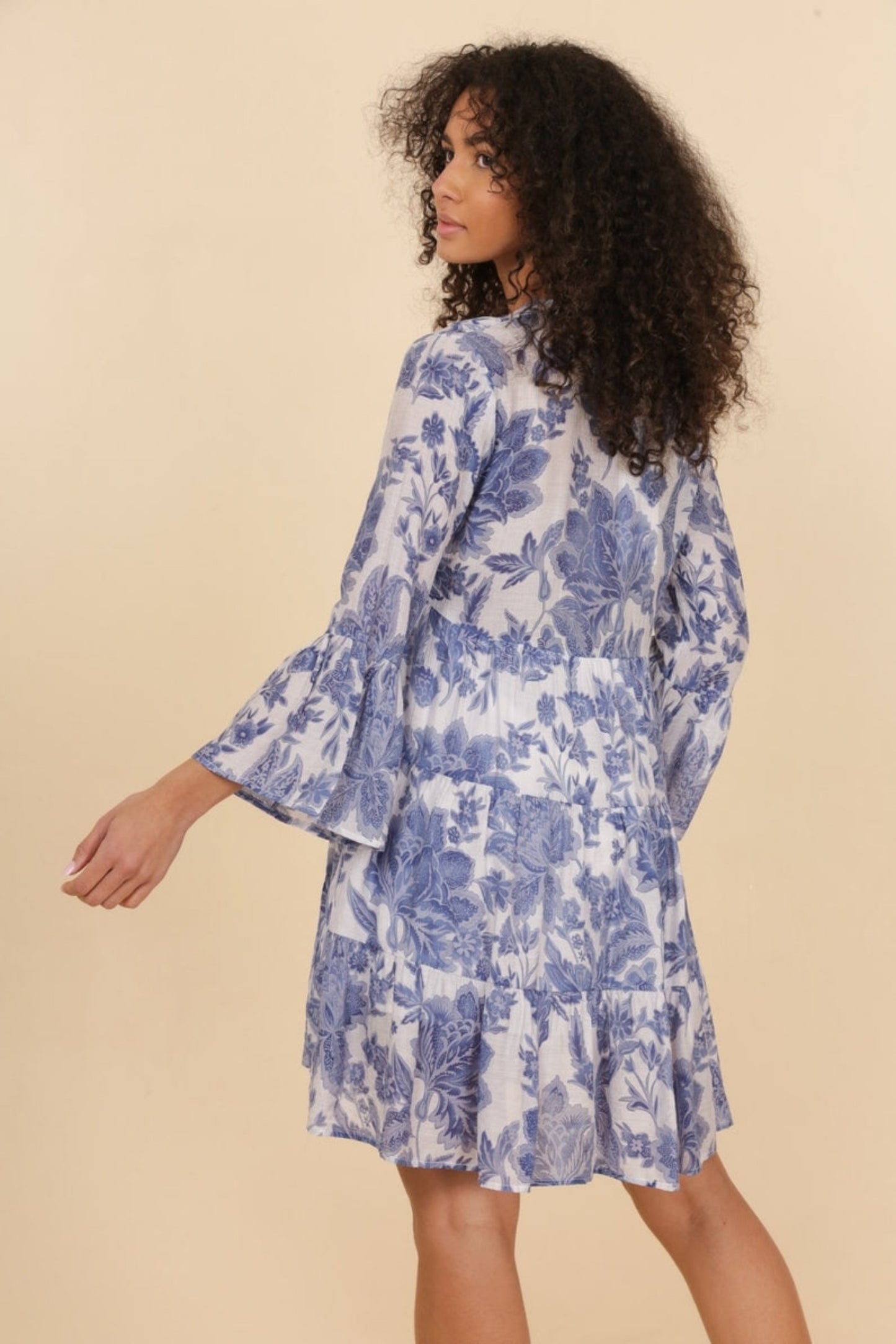 Saint-Tropez Silk Print Dress