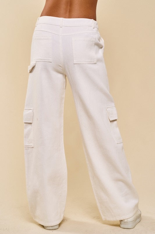 Weston Wide Leg Cargo Pants