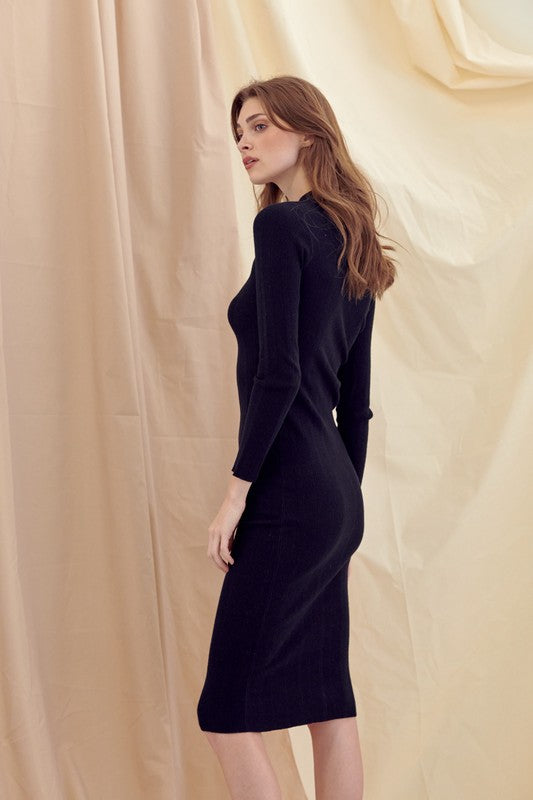 Raven Midi Sweater Dress