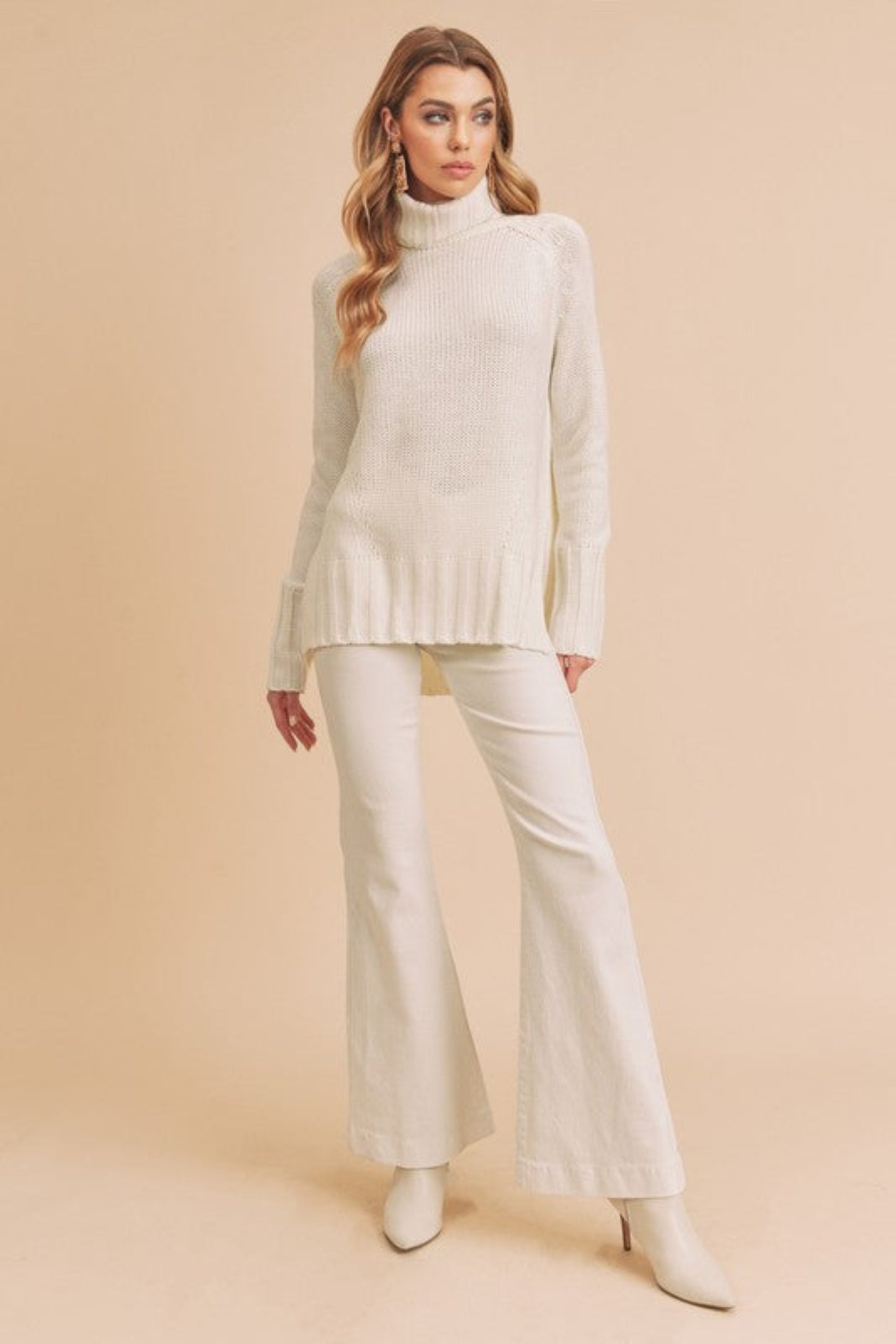 Perla Funnel Neck Sweater