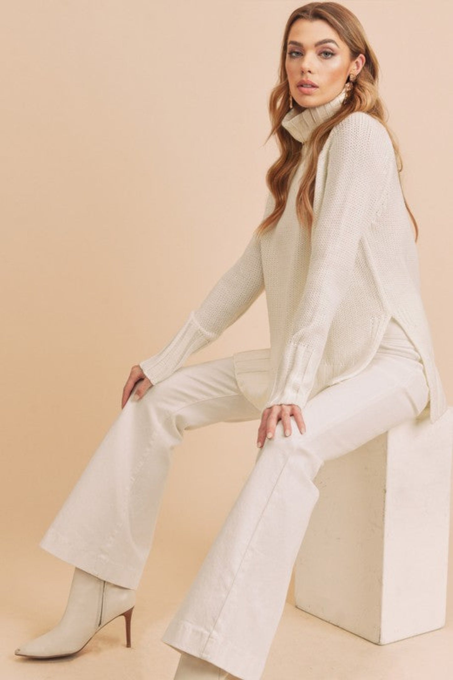 Perla Funnel Neck Sweater