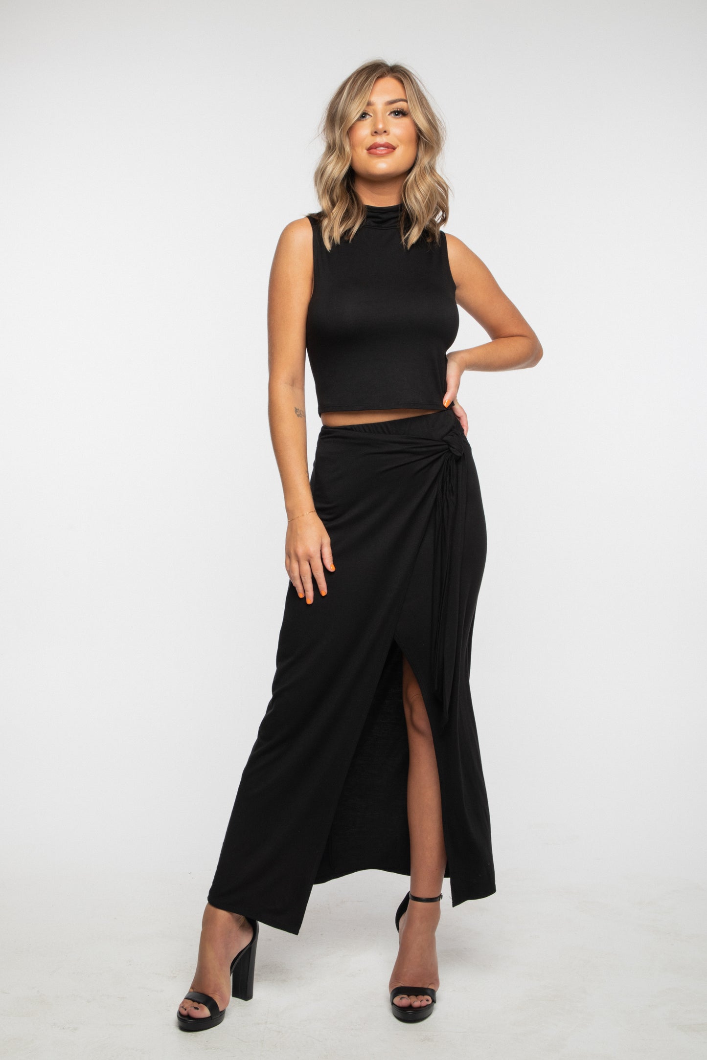 Notte Mock Neck Top