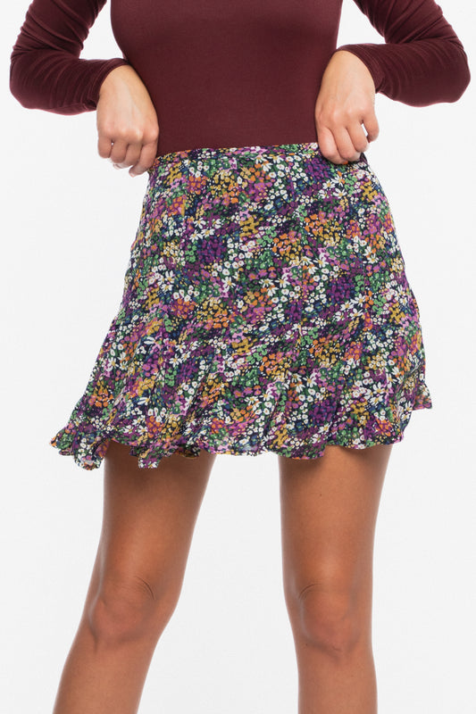 Fleur Sauvage Mini Skort